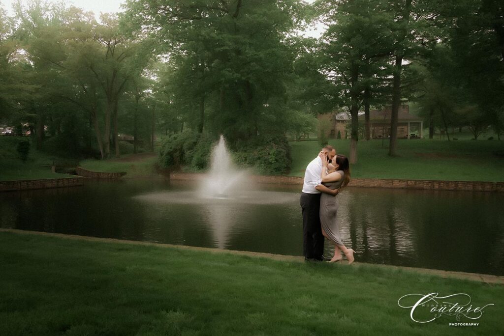 Engagement Session at Hubbard Park in Meridan, CT