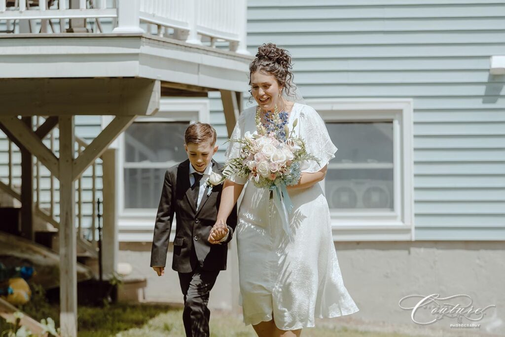 Backyard Wedding in Putnam, CT