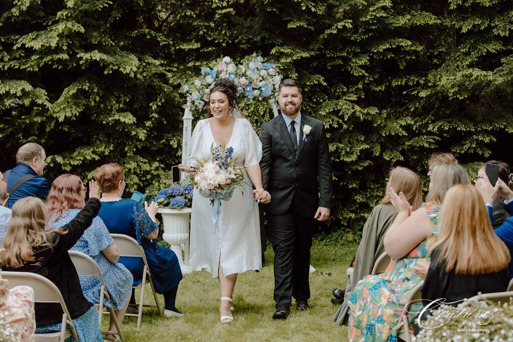 Backyard Wedding in Putnam, CT