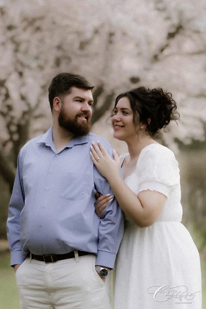 Engagement Session at Wickham Park in Manchester, CT