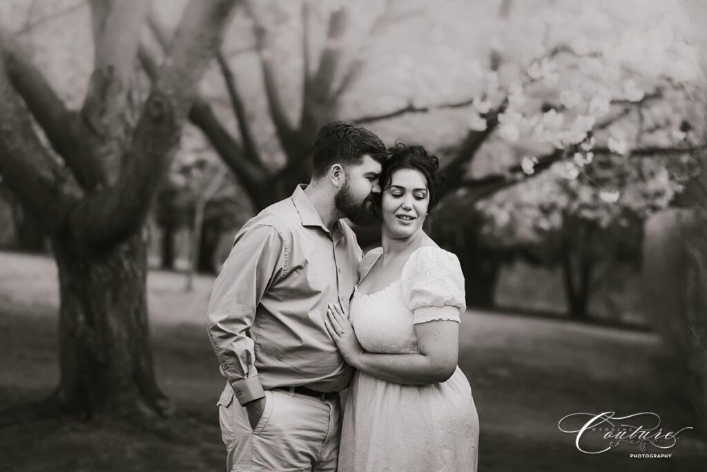 Engagement Session at Wickham Park in Manchester, CT