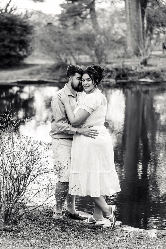 Engagement Session at Wickham Park in Manchester, CT