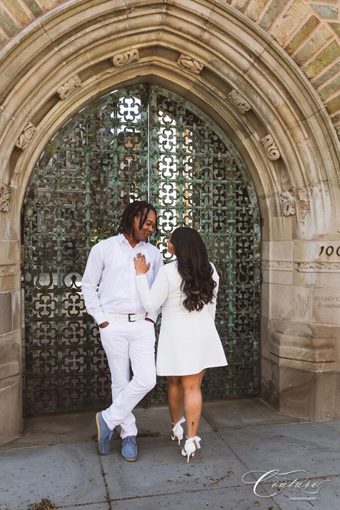 Engagement Session at Yale in New Haven, CT