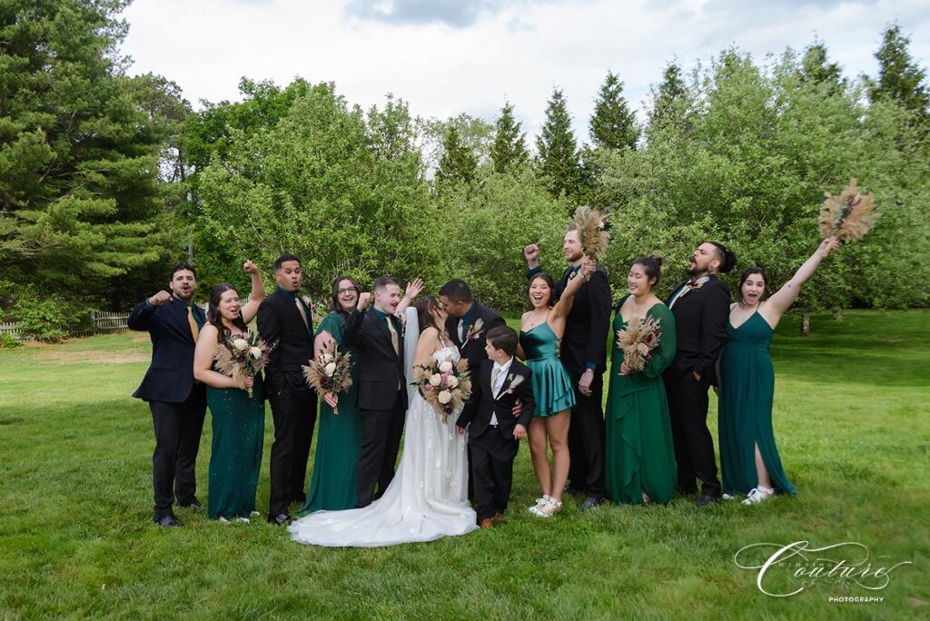Wedding at Angel and Anchor Farm in Oneco, CT