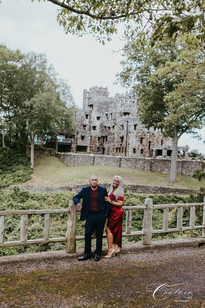 Engagement Session at Gillettes Castle in Lyme, CT