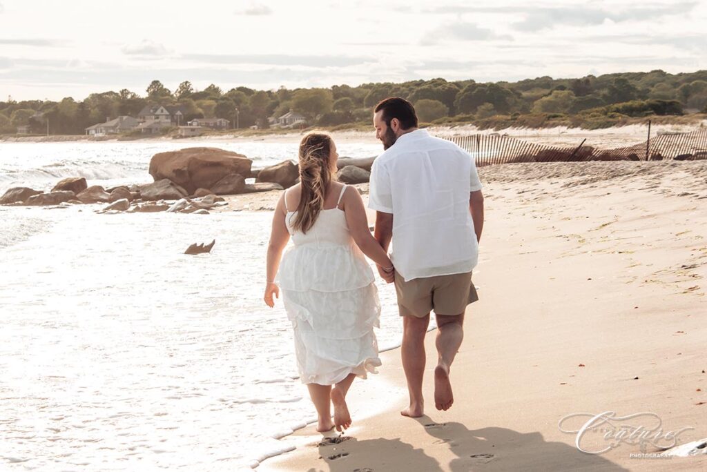 Engagement Session at Harkness Park in Waterford, CT