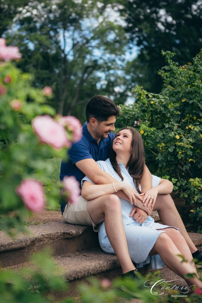 Engagement Session at Elizabeth Park in Hartford, CT
