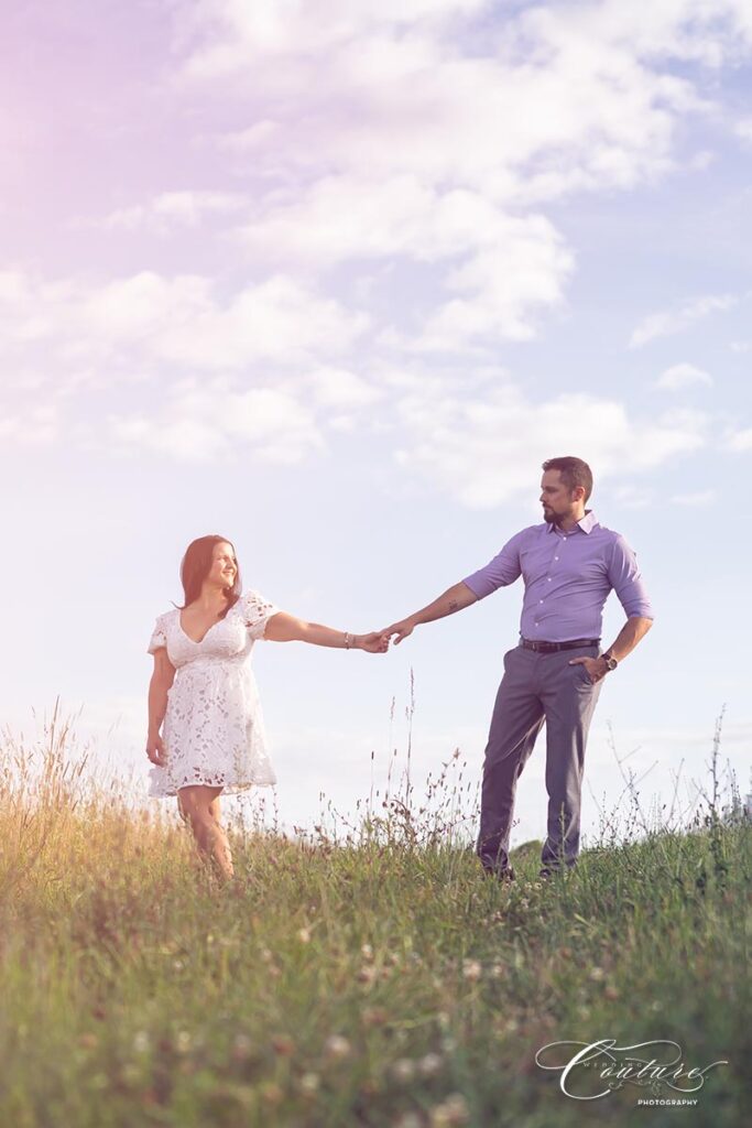 Engagement Session at Gouveia Vineyards in Wallingford, CT