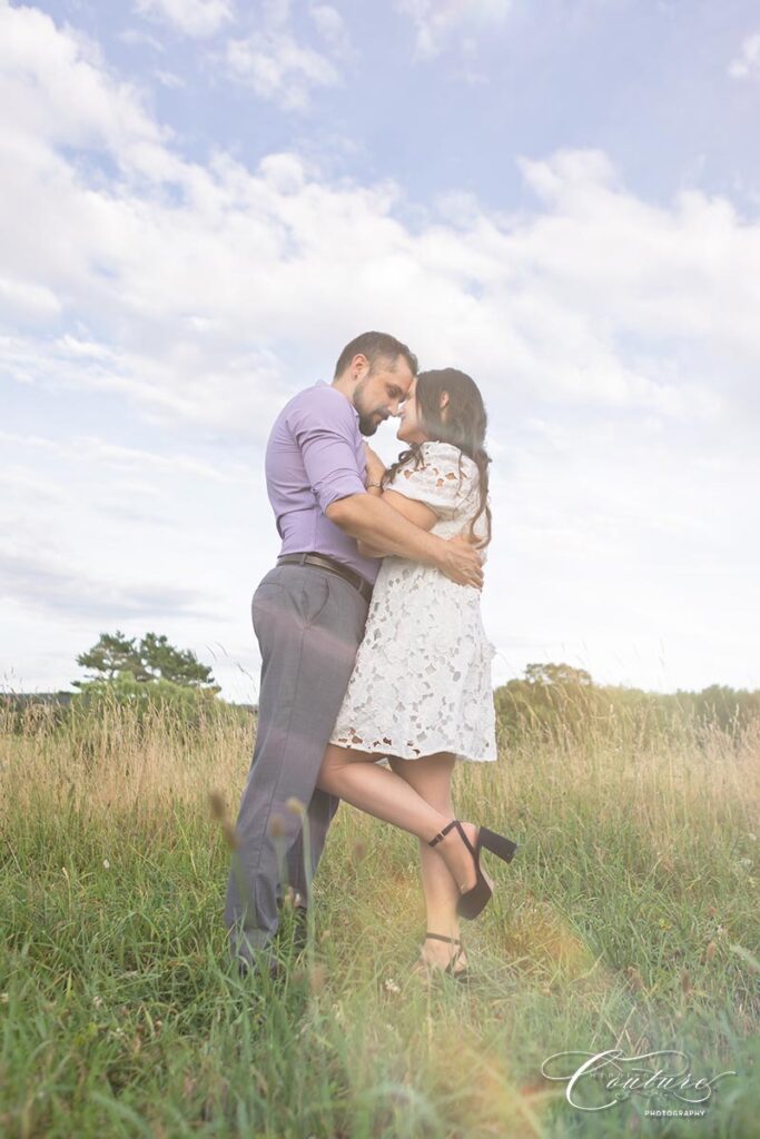 Engagement Session at Gouveia Vineyards in Wallingford, CT