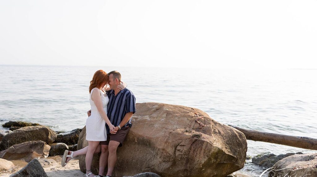 Engagement Session at Harkness Park in Waterford, CT