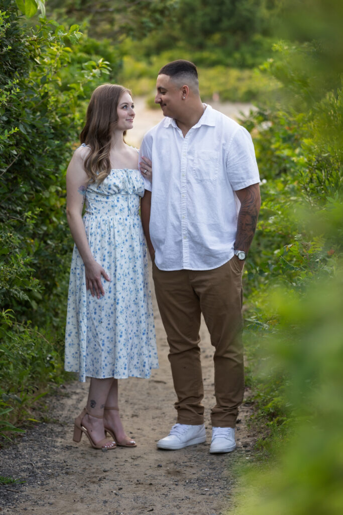 Stef and Jay’s Engagement Session at Hammonasset State Park in Madison, CT