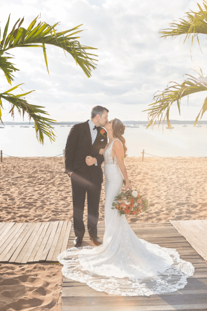 Juliana Palmieri and Jared’s Wedding at Anthony's Ocean View in New Haven, CT